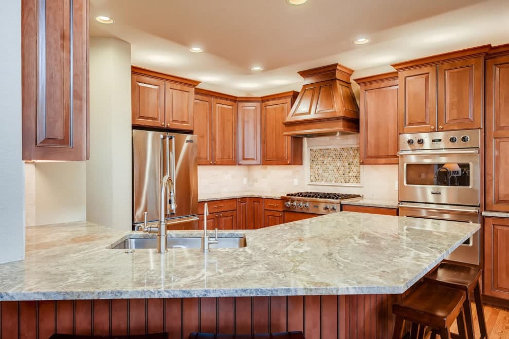 A custom kitchen remodel by Infinity Builders